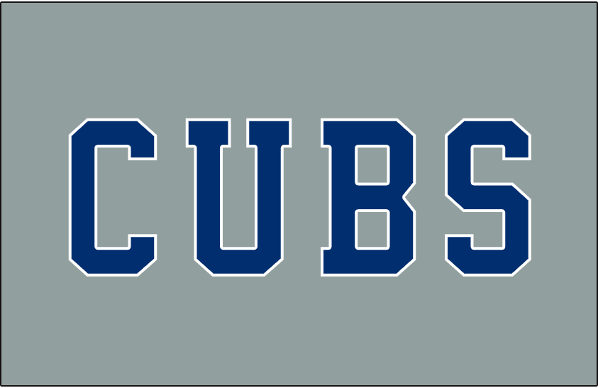 Chicago Cubs 2014-Pres Jersey Logo iron on paper